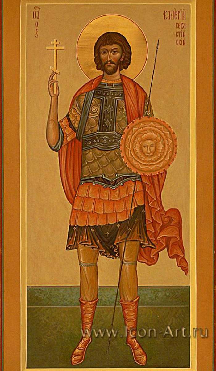 Фото: Святой мч. Валерий Севастийский.