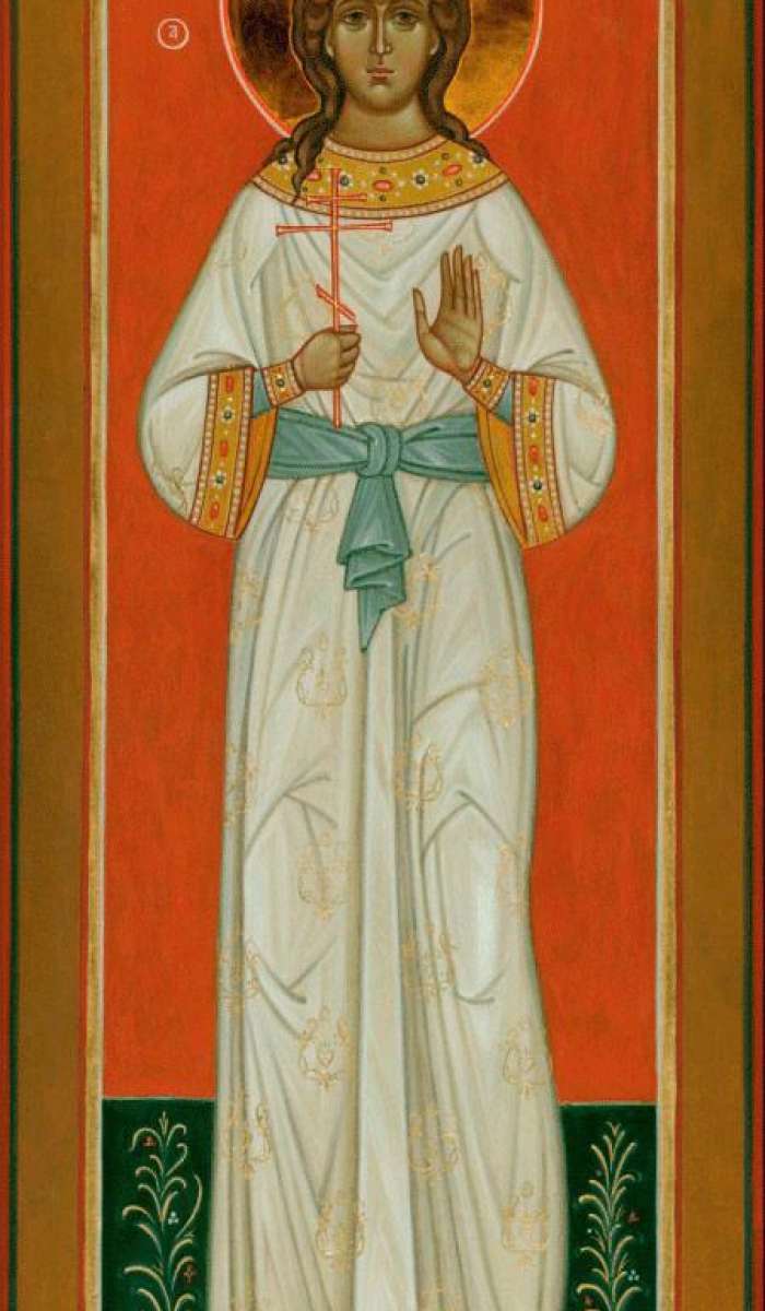 Фото: Мерная икона. Святая страстотерпица Анастасия Николаевна, великая княжна, новомученица