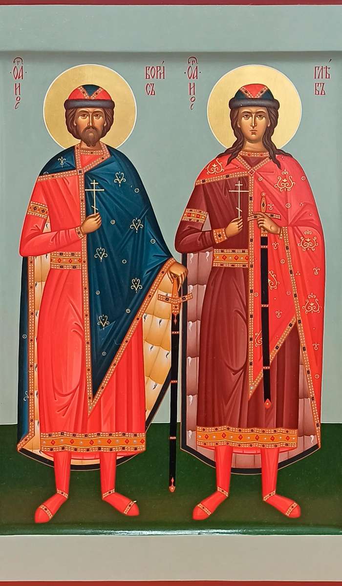 Фото: Святые страстотерпцы Борис и Глеб