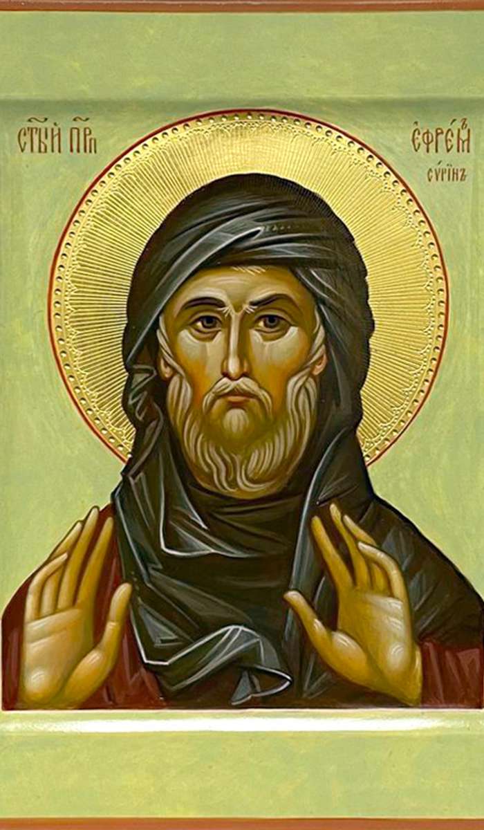 Фото: Святой преподоный Ефрем Сирин