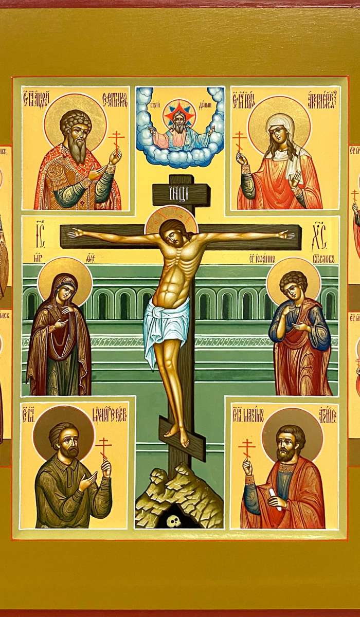 Фото: Семейная икона с Распятием