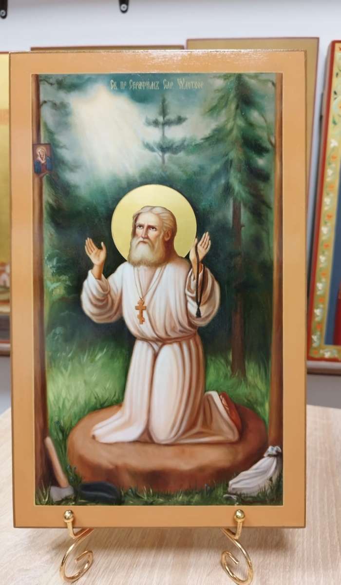 Фото: Икона преподобного Серафима Саровского
