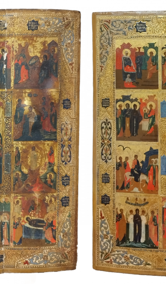 Фото: Воскресение Христовов с двунадесятыми праздниками