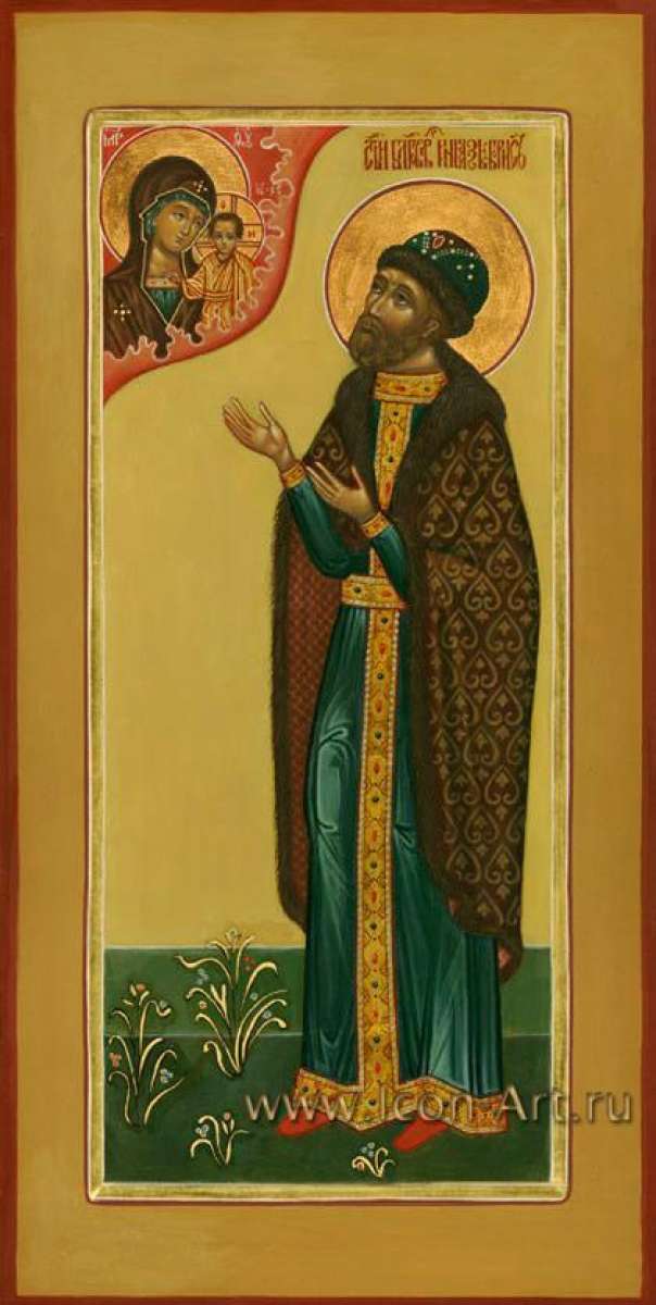 Фото: Святой князь страстотерпец Борис (в крещении Роман)