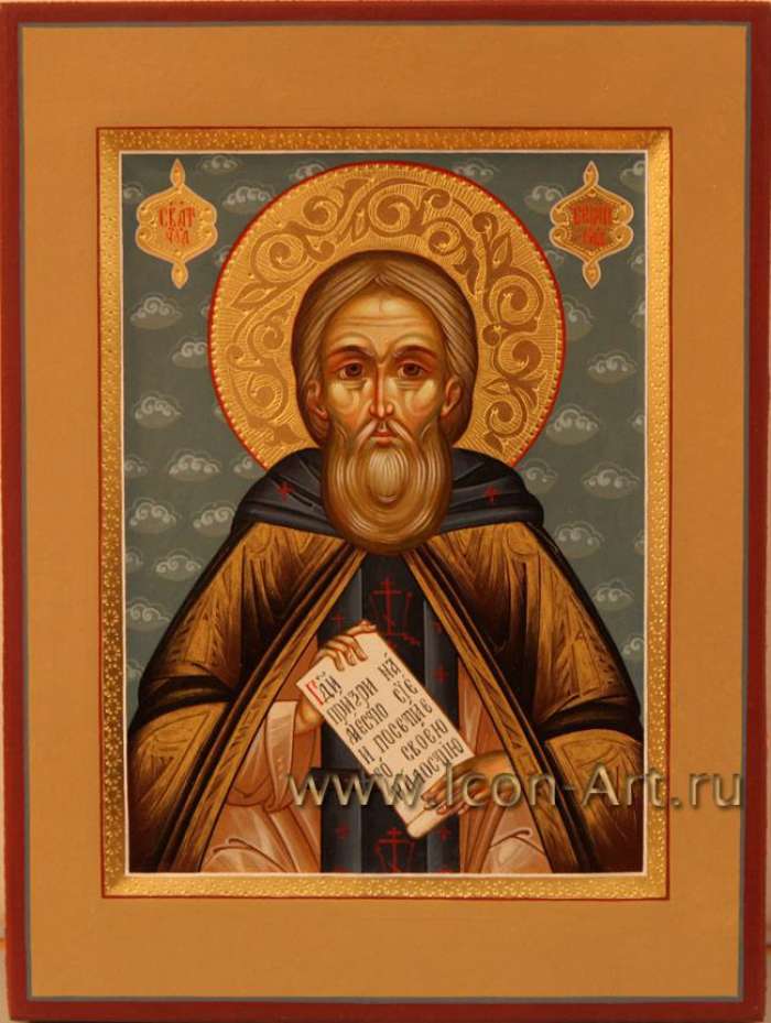 Фото: Святой прп. Сергий Радонежский