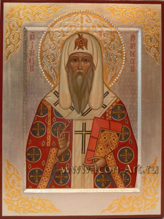 Фото: Святой Алексий (Алексей) митрополит Московский и Всея Руси