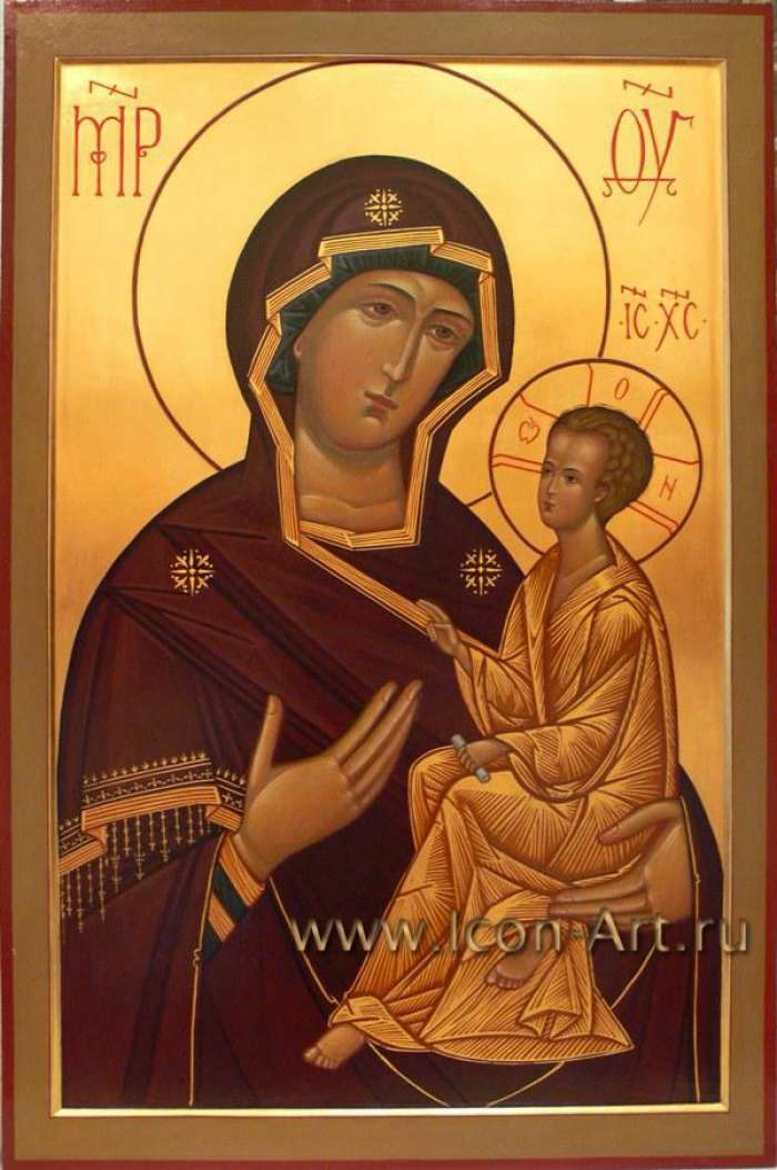 Фото: Образ Пресвятой Богородицы Тихвинская