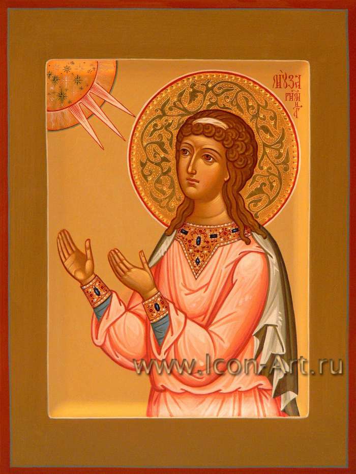 Фото: Святая блаженная Муза, отроковица