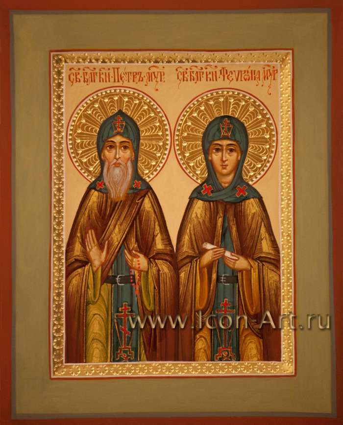Фото: Святые Петр и Феврония