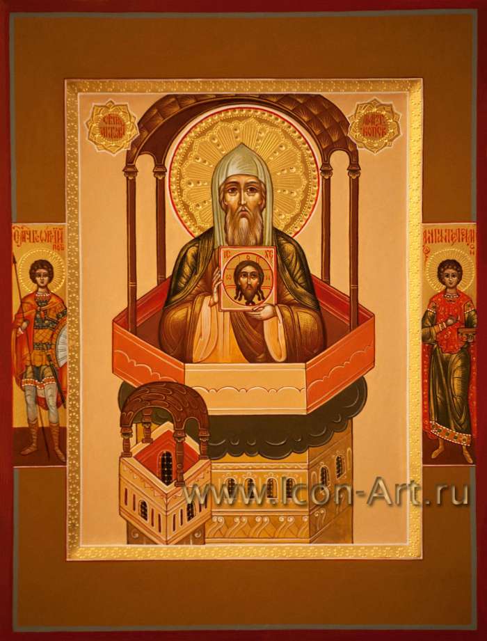 Фото: Святой прп. Антоний Марткопский, Иверский, столпник