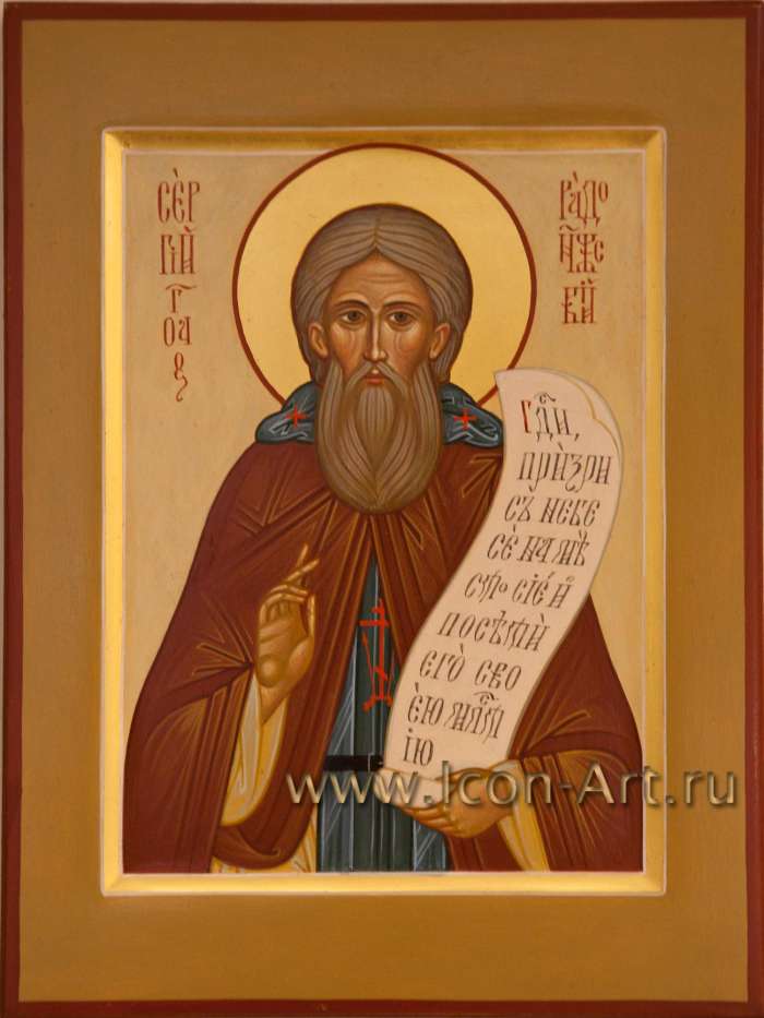 Фото: Святой преподобный Сергий Радонежский