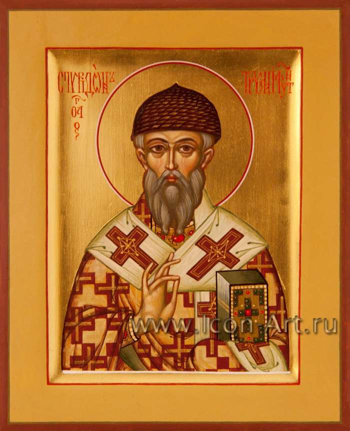 Фото: Святой епископ Спиридон Тримифунтский