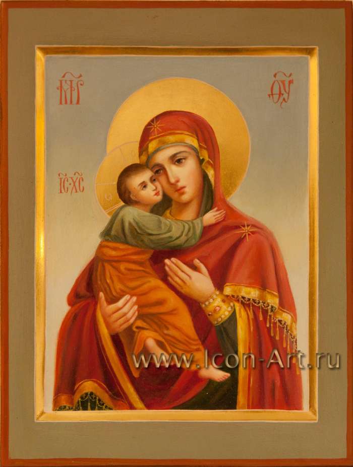 Фото: Икона Пресвятой Богородицы «Владимирская»