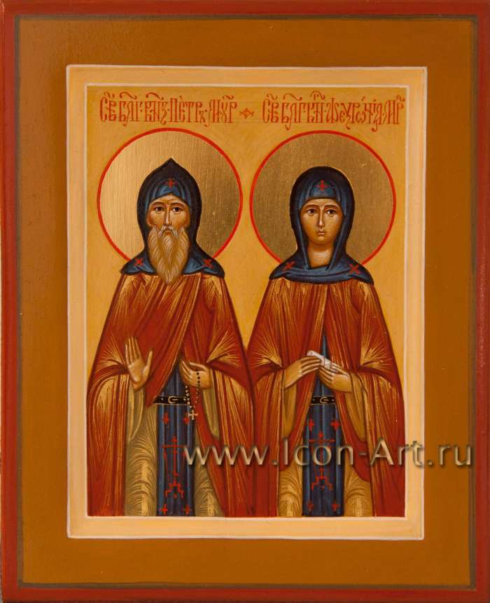 Фото: Святые Петр и Феврония -покровители семейной жизни