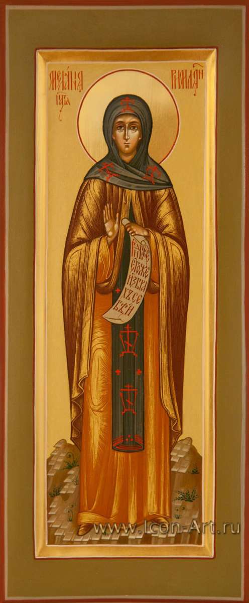 Фото: Святая преподобная Мелания Римляныня (Палестинская)