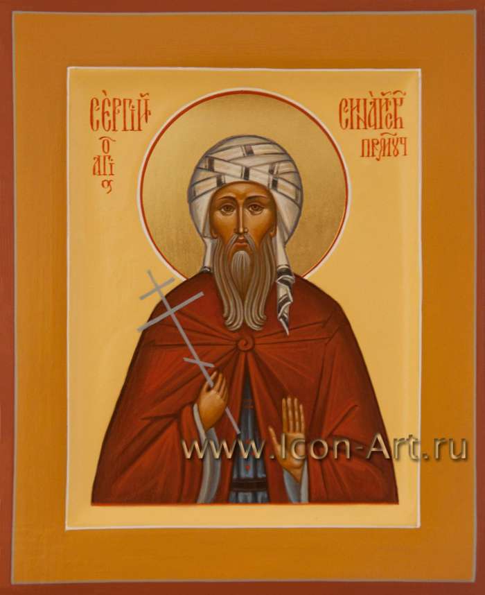 Фото: Святой преподобномученик Сергий Синайский
