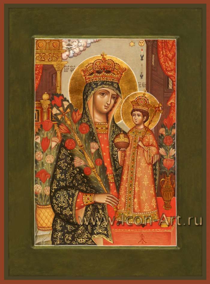 Фото: Образ Пресвятой Богородицы Неувядаемый Цвет