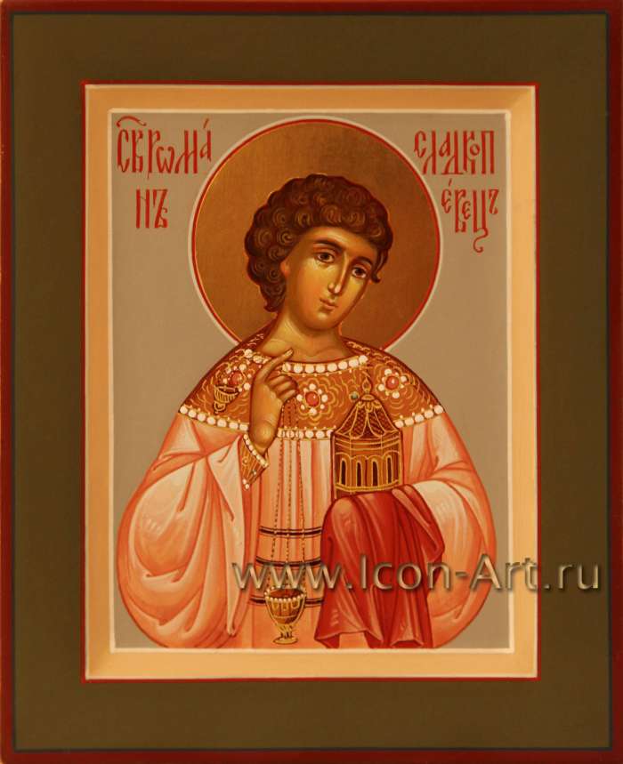 Фото: Святой преподобный Роман Сладкопевец Константинопольский диакон