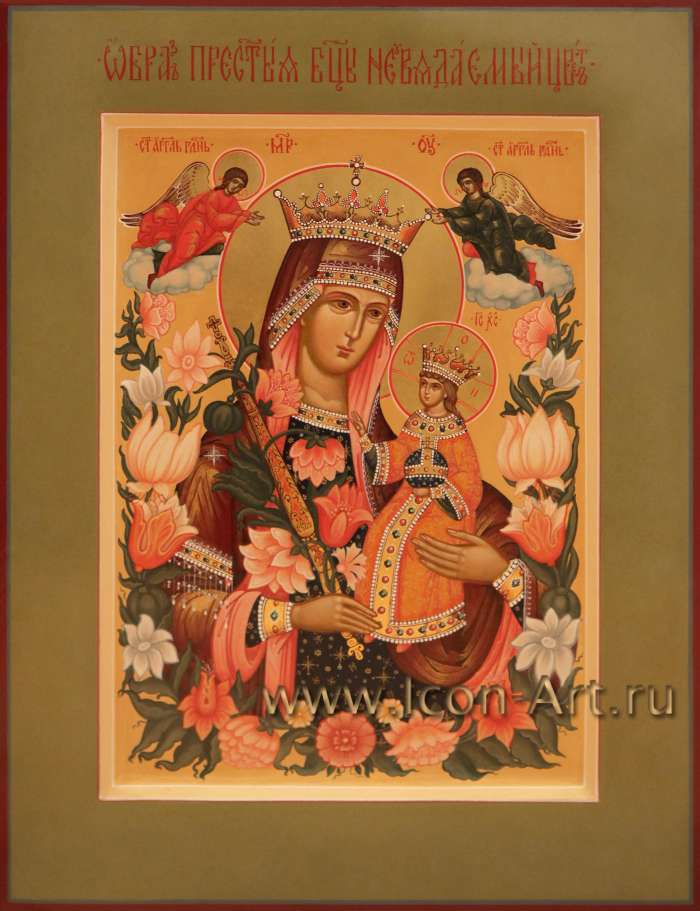Фото: Образ Пресвятой Богородицы «Неувядаемый цвет»