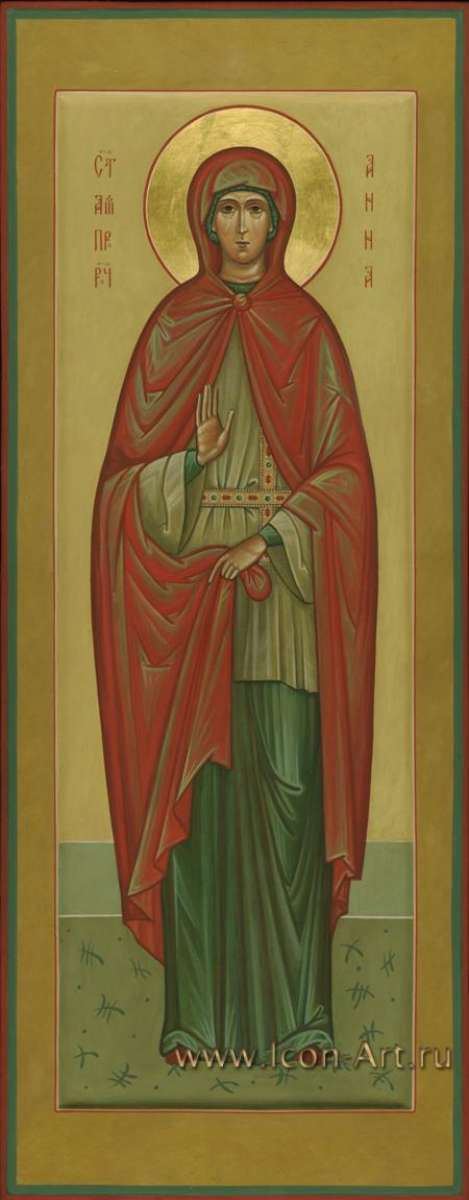 Фото: Святая Анна Пророчица