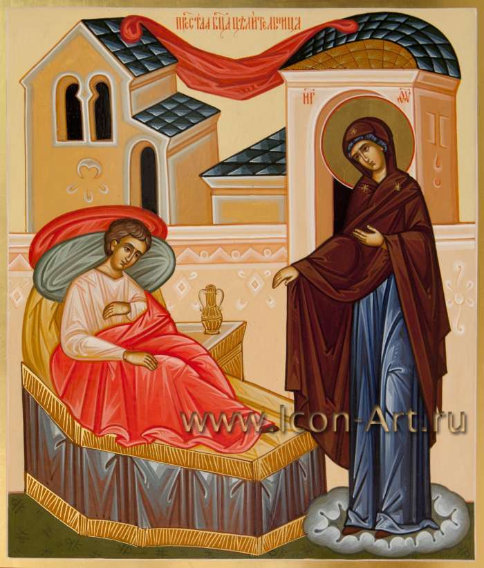 Фото: Икона Божией Матери «Целительница»