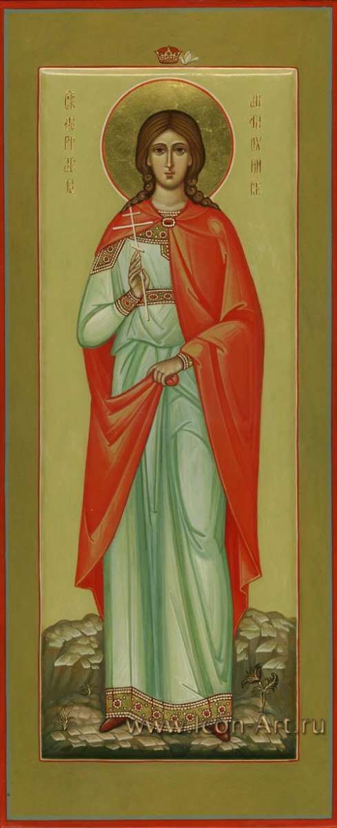 Фото: Святая мц. Маргарита Антохийская