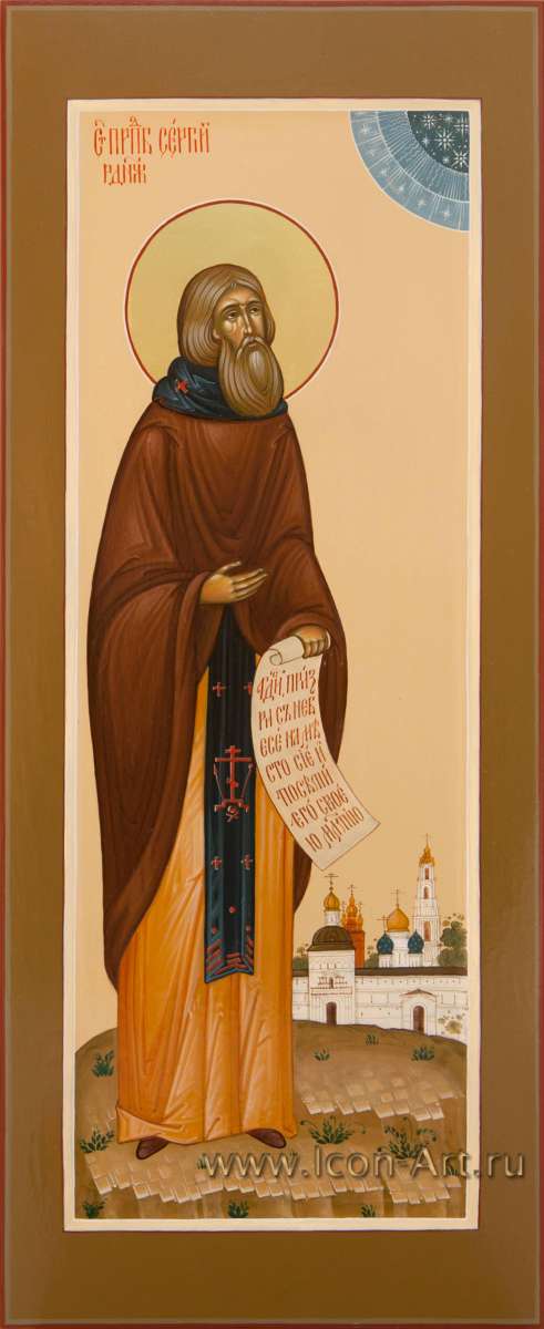 Фото: Святой преподобный Сергий Радонежский