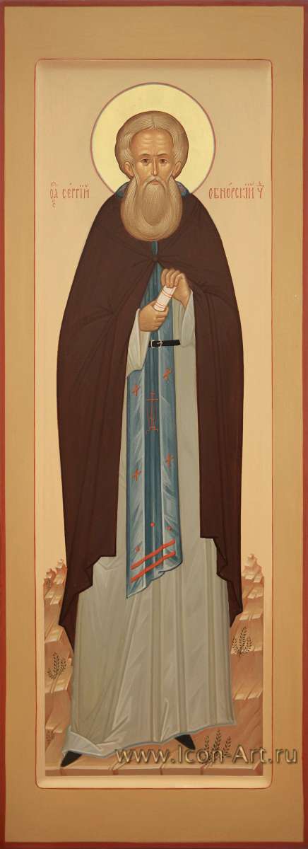 Фото: Святой преподобный Сергий Обнорский