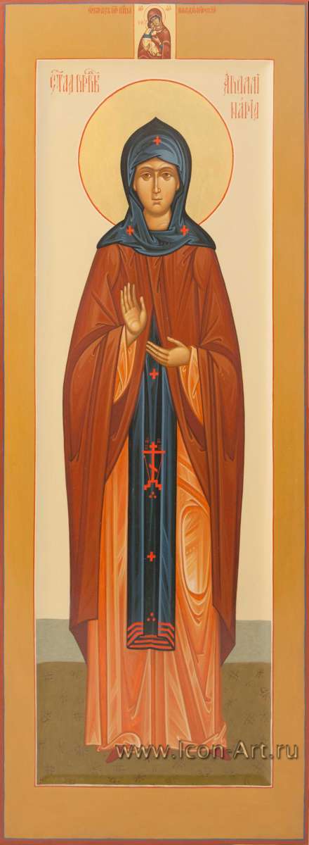 Фото: Святая преподобная Аполлинария