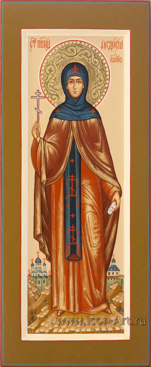 Фото: Святая преподобномученица Феодосия Константинопольская