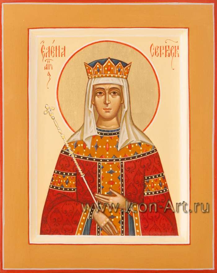 Фото: Святая благоверная Елена, царица Сербская