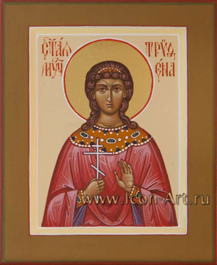 Фото: Святая мученица Трифена Кизическая
