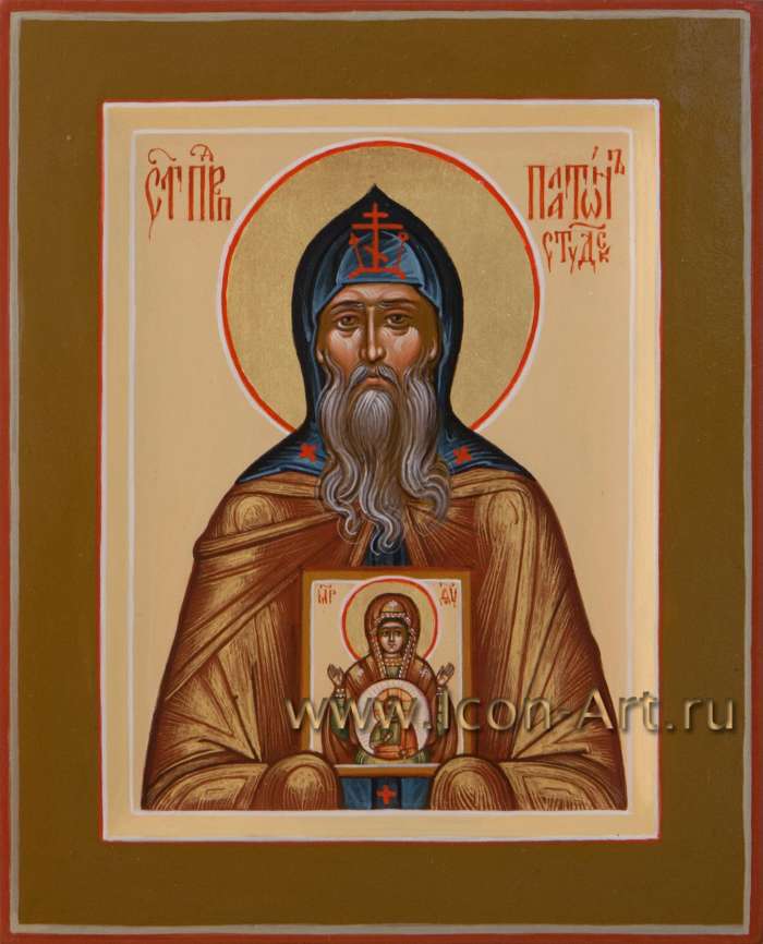 Фото: Святой преподобный Платон Студийский