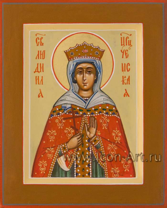 Фото: Святая Людмила, царица Чешская