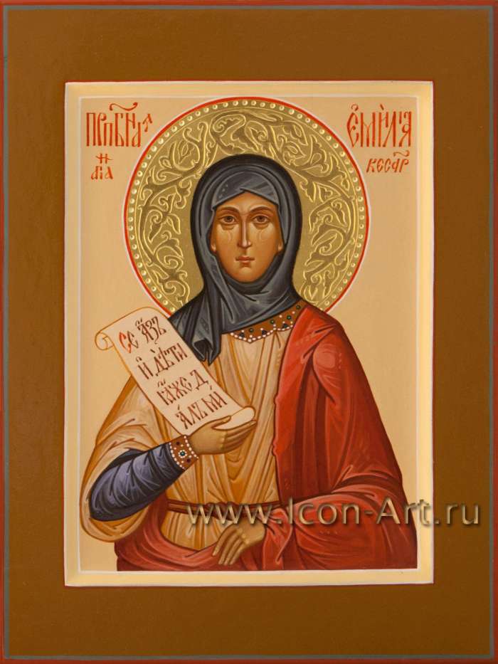 Фото: Святая преподобная Эмилия Кессарийская, мать Василия Великого