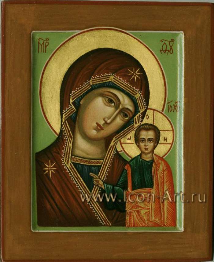 Фото: Икона Пресвятой Богородицы «Казанская»