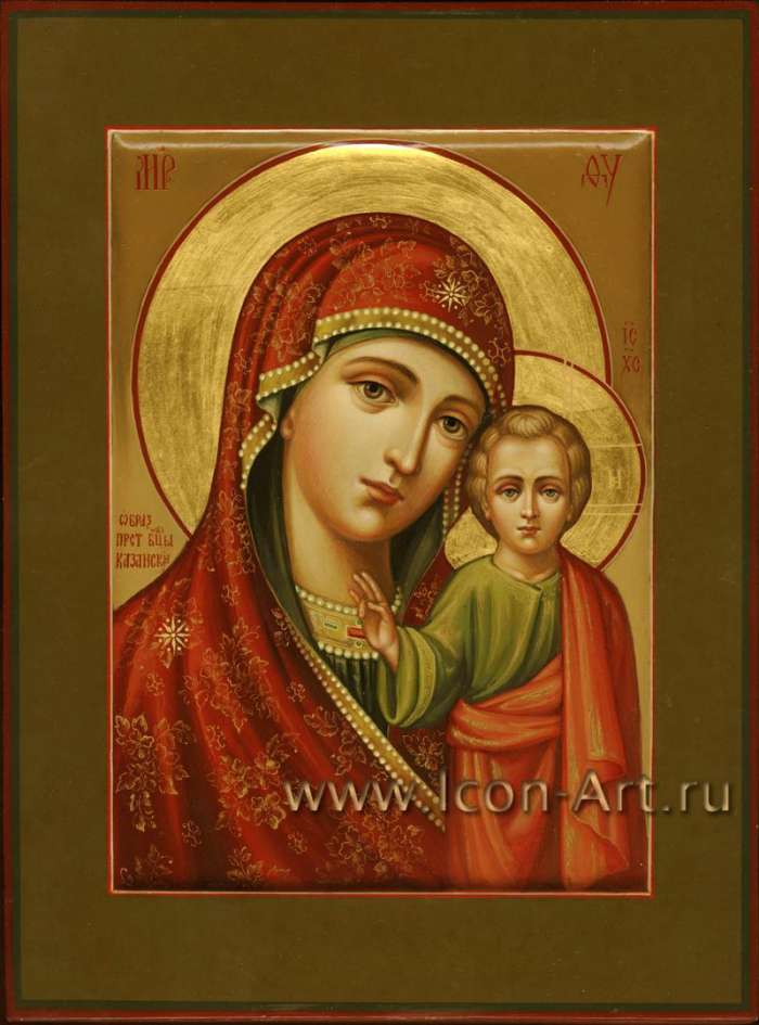 Фото: Икона Пресвятой Богородицы «Казанская»