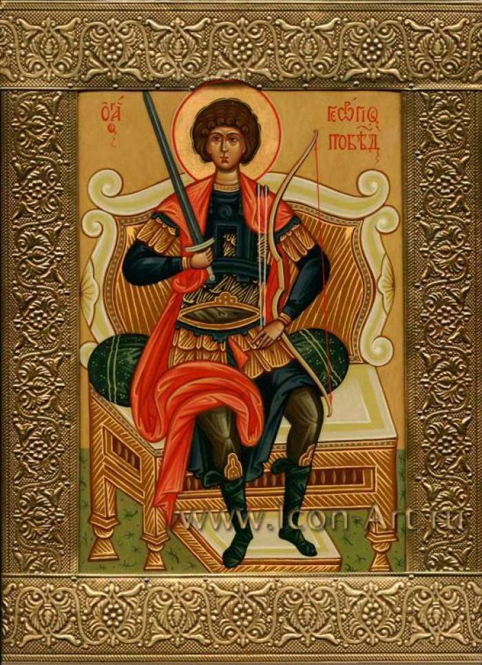 Фото: Святой вмч. Георгий Победоносец.