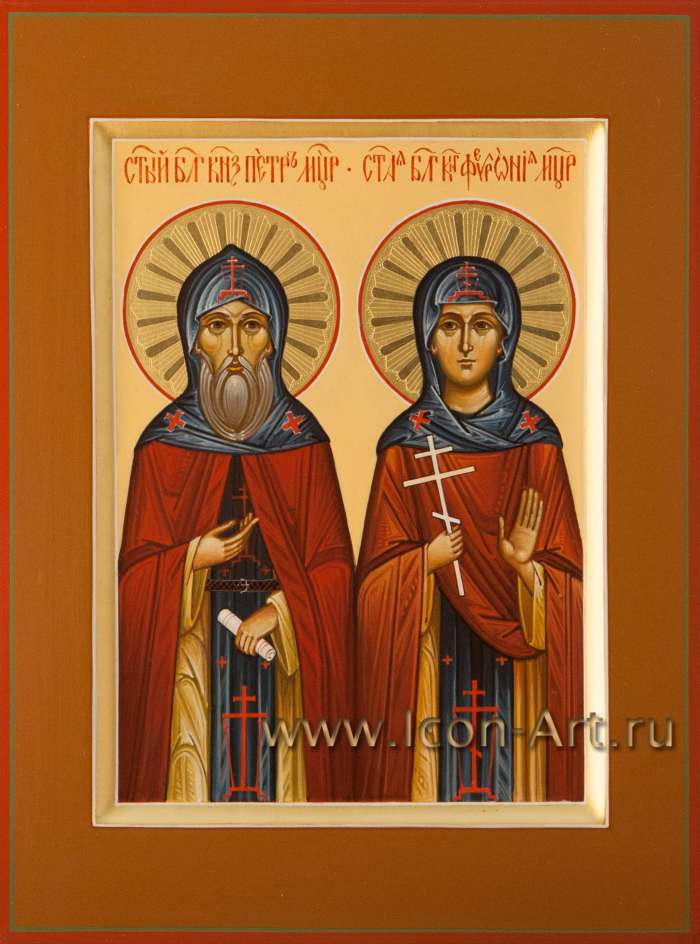 Фото: Святые преподобные Петр и Феврония Муромские