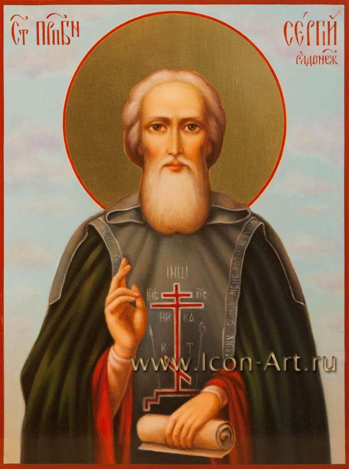 Фото: Святой преподобный Сергий Радонежский