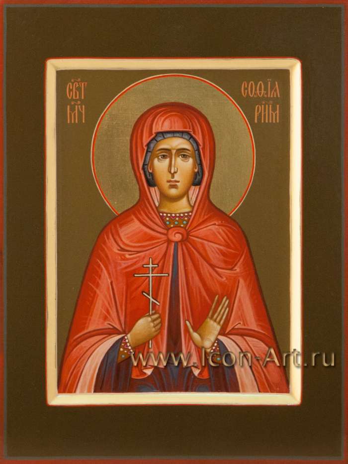 Фото: Святая мученица София Римская