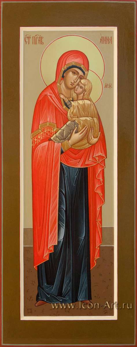 Фото: Святая праведная Анна, мать Пресвятой Богородицы