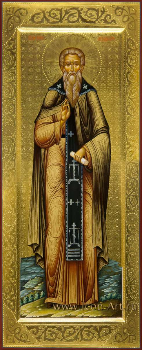 Фото: Святой преподобный Александр Константинопольский