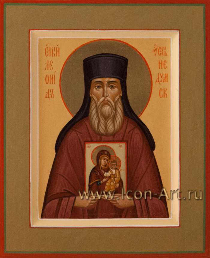 Фото: Святой преподобный Леонид Устьнедумаский