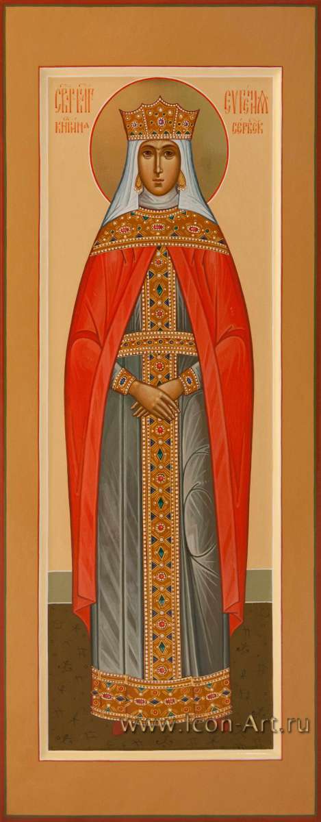 Фото: Святая благоверная царица Евгения Сербская