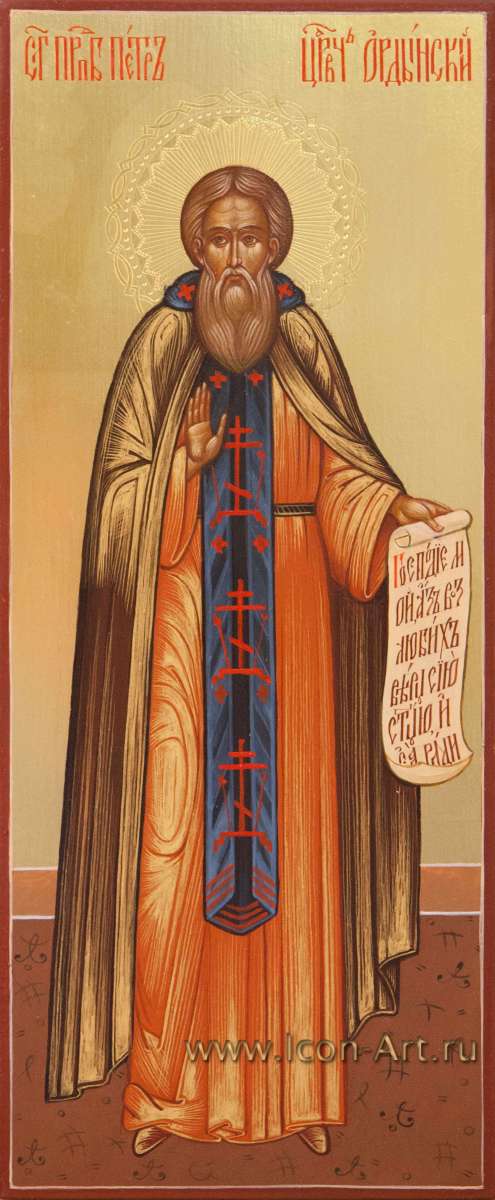 Фото: Святой преподобный Петр Ордынский 