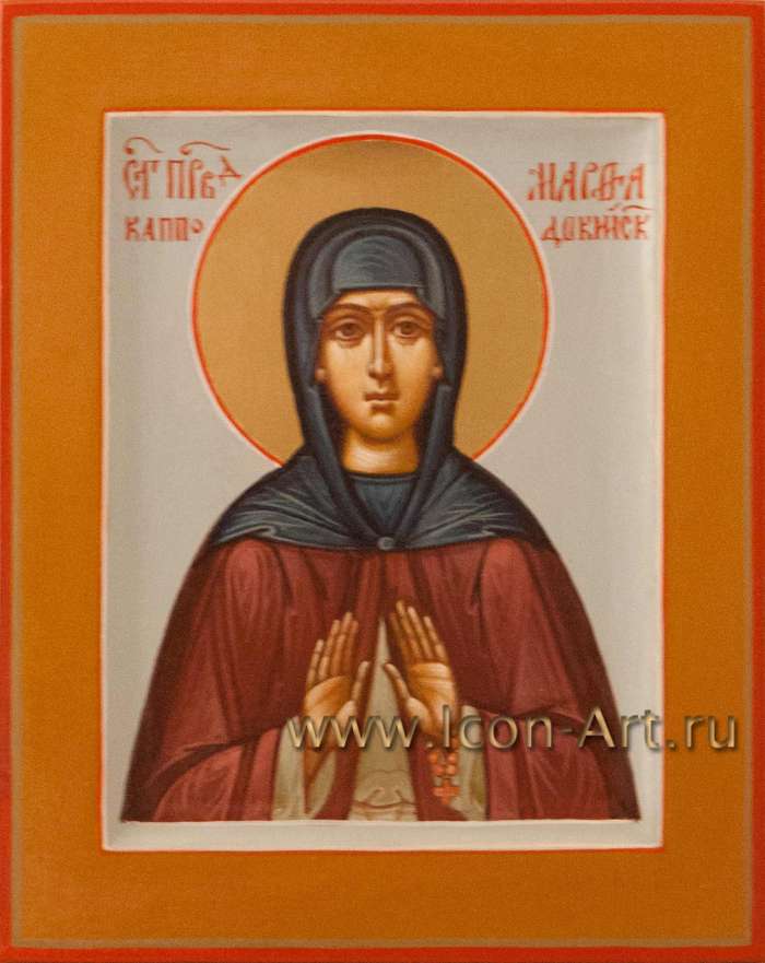 Фото: Святая преподобная Марфа Капподокийская