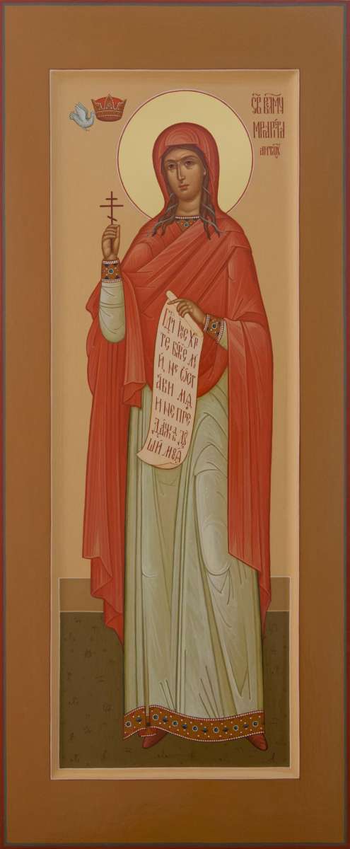 Фото: Святя великомученица Маргарита