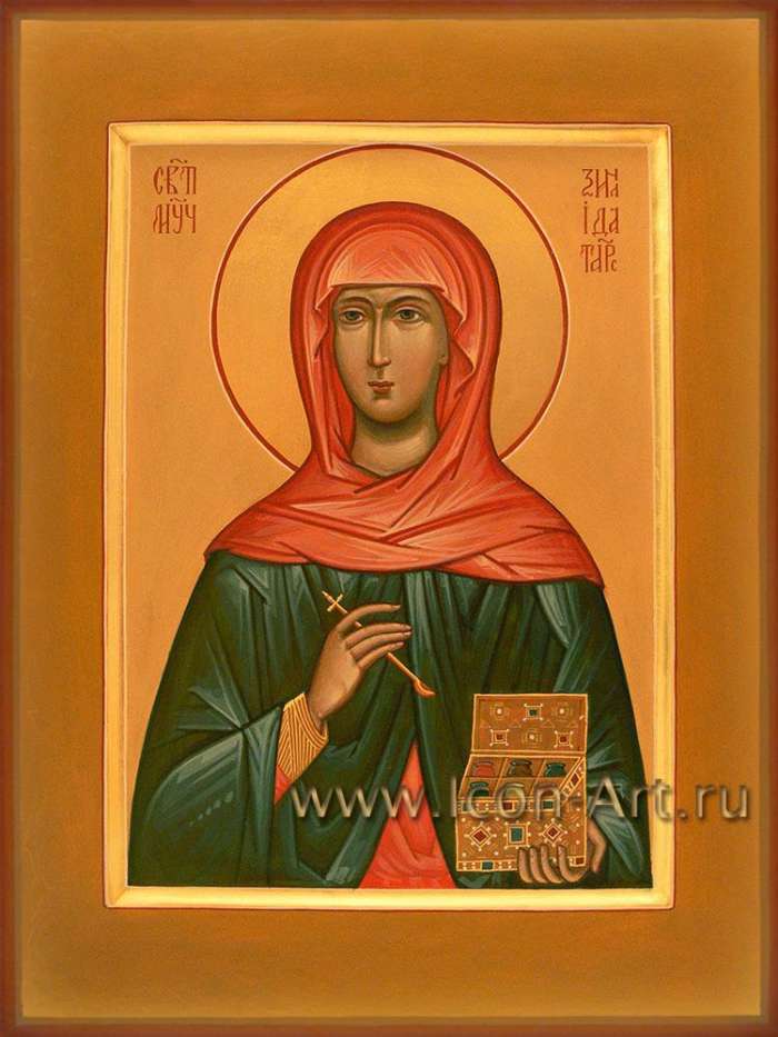 Фото: Святая мц. Зинаида Тарсийская