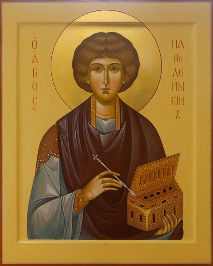 Фото: Святой великомученик и целитель Пантелеимон